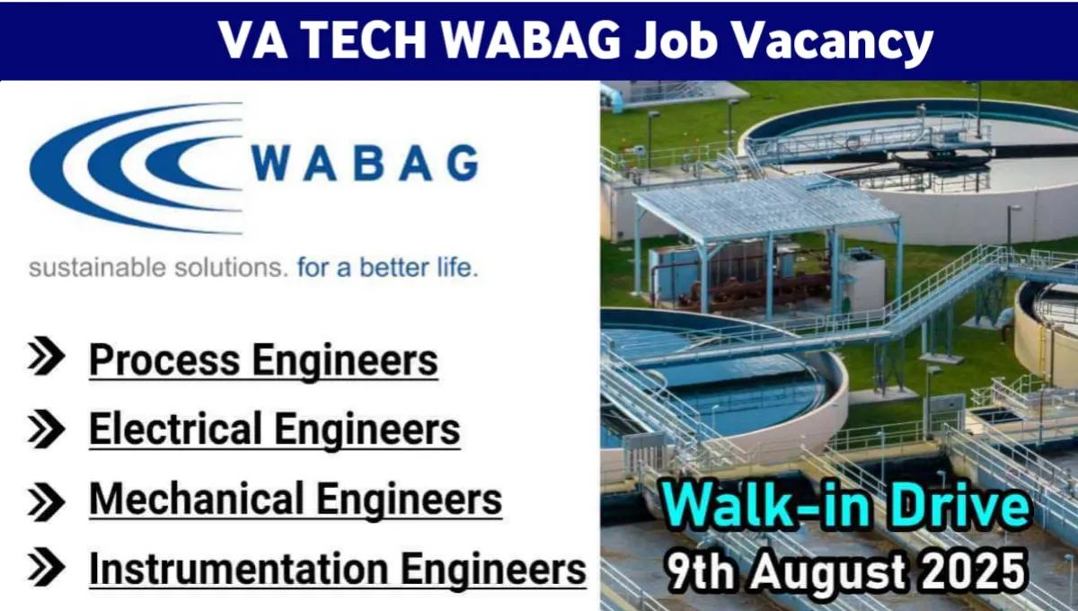 VA Tech WABAG Jobs