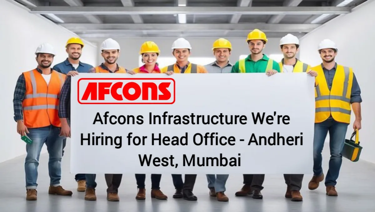Afcons Infrastructure Careers 2025