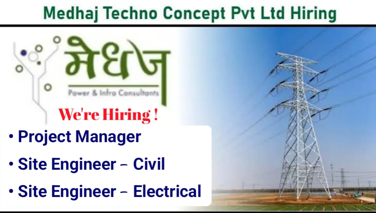 Medhaj Techno Concept Pvt Ltd Hiring