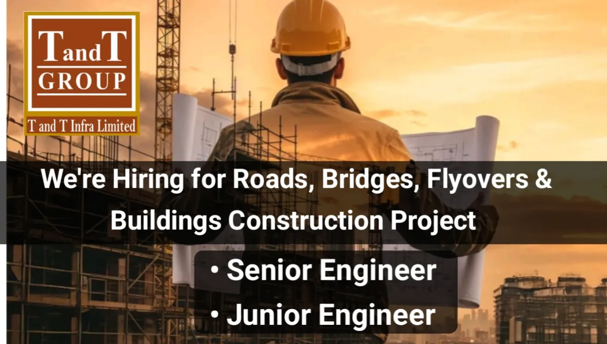 T And T Infra Ltd Walk-In Interview