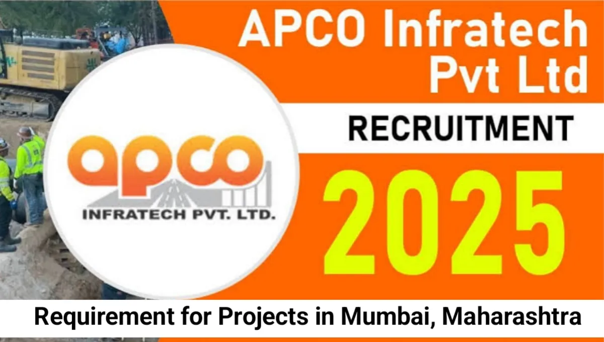 APCO Infratech Hiring