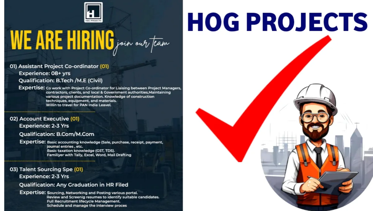 HOG Projects Job Vacancy 2025