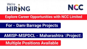 Explore career opportunities with NCC Limited