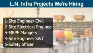 L.N. Malviya Infra Projects Hiring