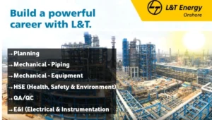 Career with L&T Energy Hydrocarbon