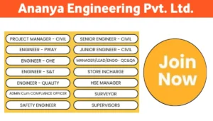Ananya Engineering Pvt Ltd Hiring