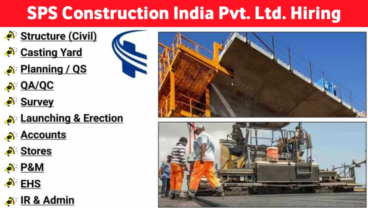 SPS Construction Job Opportunity