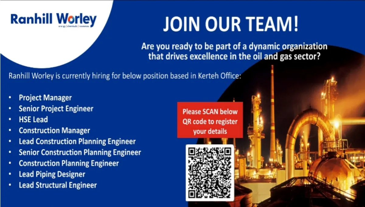 Ranhil Worley Job Vacancy