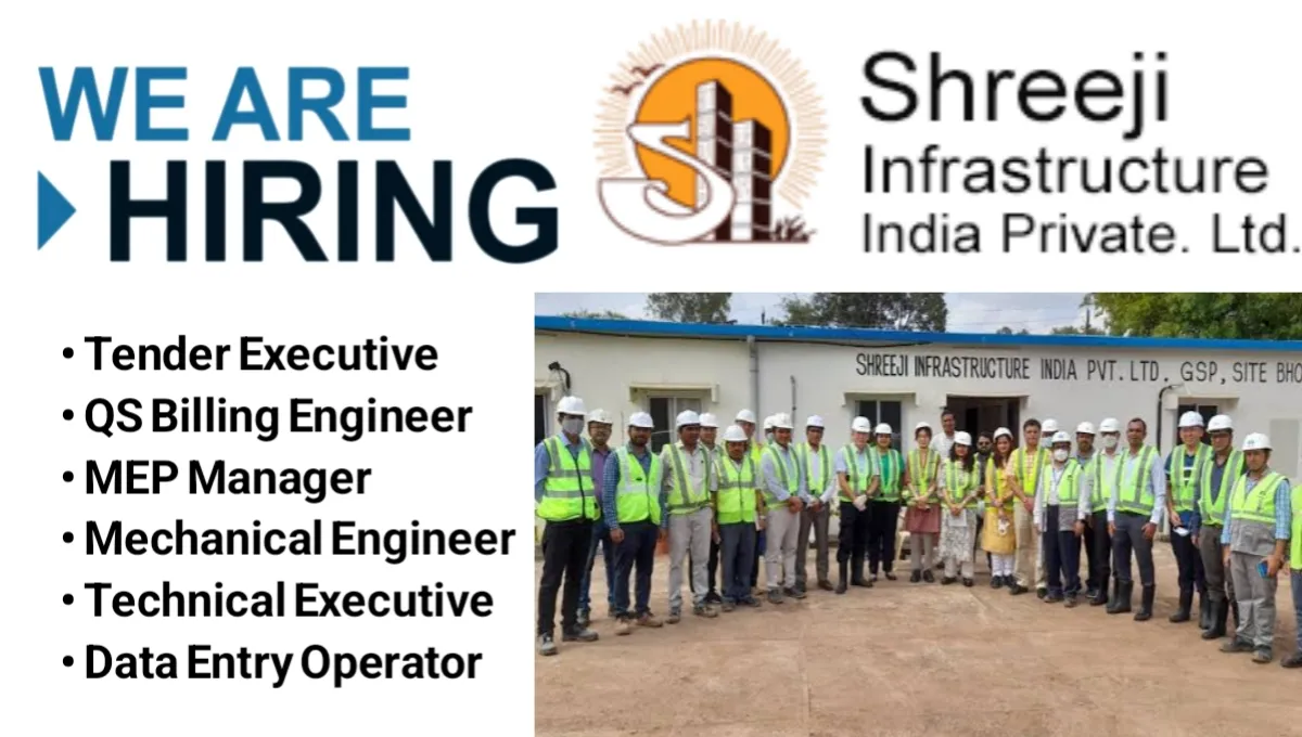 Shreeji Infrastructure India Vacancy