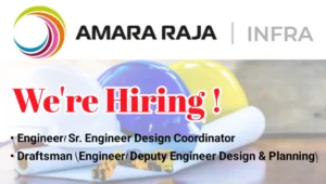 Amara Raja Infra Pvt. Ltd. Careers