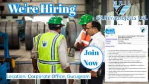 GR Infraprojects Ltd Recruitment 2025