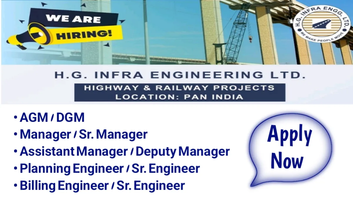 H.G. Infra Engineering Ltd Careers