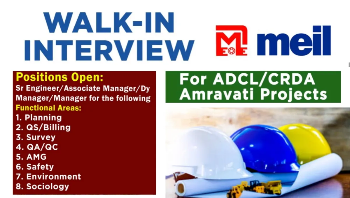 MEIL Walk-In Interview