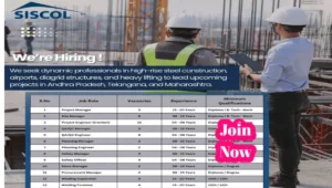 Steel Infra Solutions Pvt Ltd Hiring