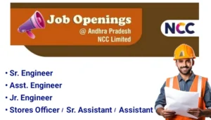 NCC Limited Careers 2025