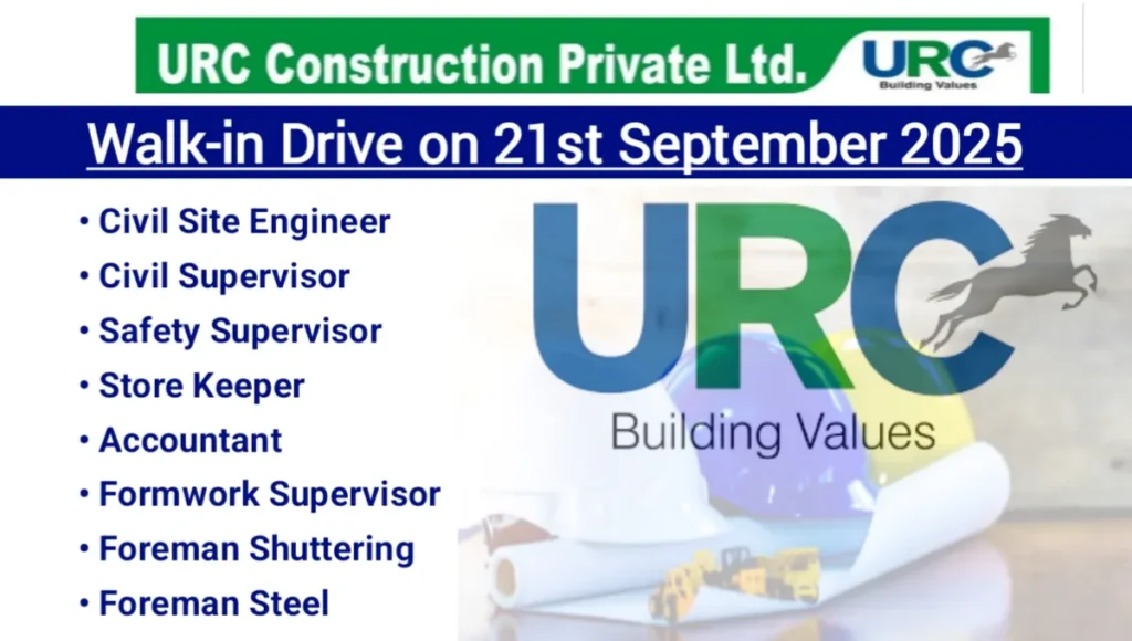 URC Construction Walk-In Drive