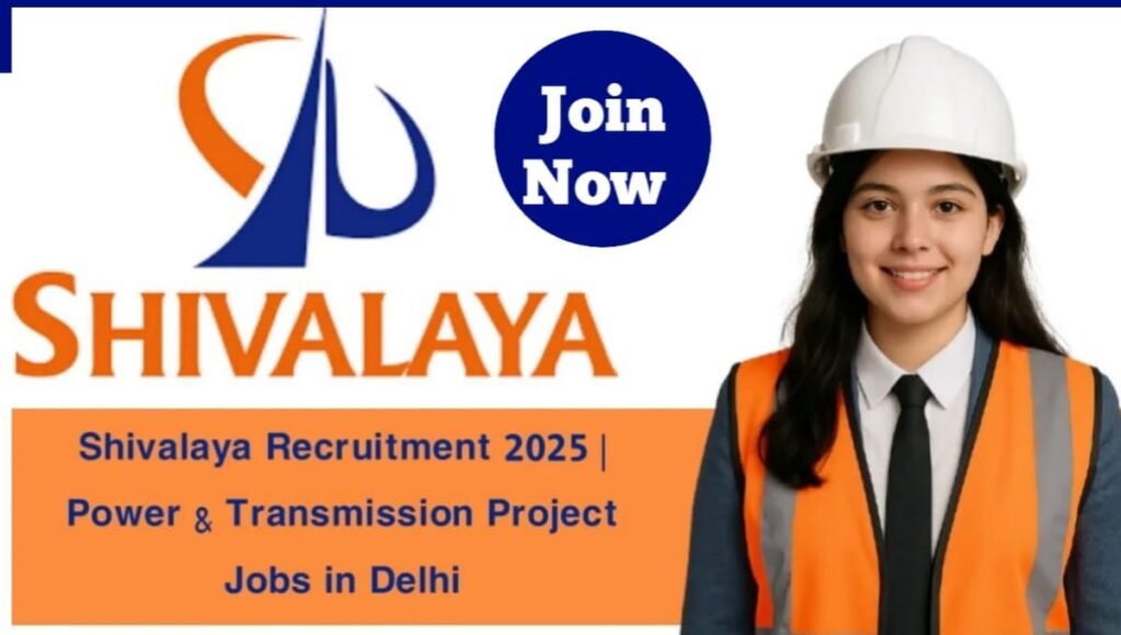 Shivalaya Recruitment 2025