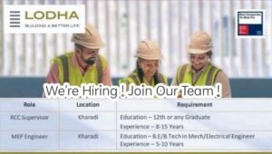 Lodha Group Walk-In Interview 2025