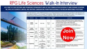 RPG Life Sciences Walk-in 2025