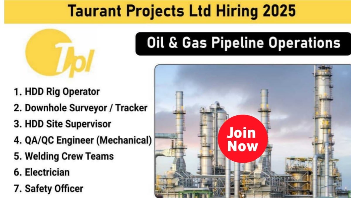 Taurant projects ltd Hiring
