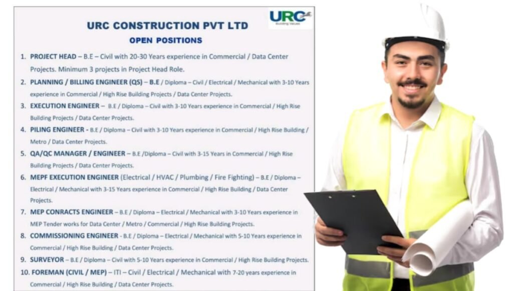 URC Construction Walk-In Interview