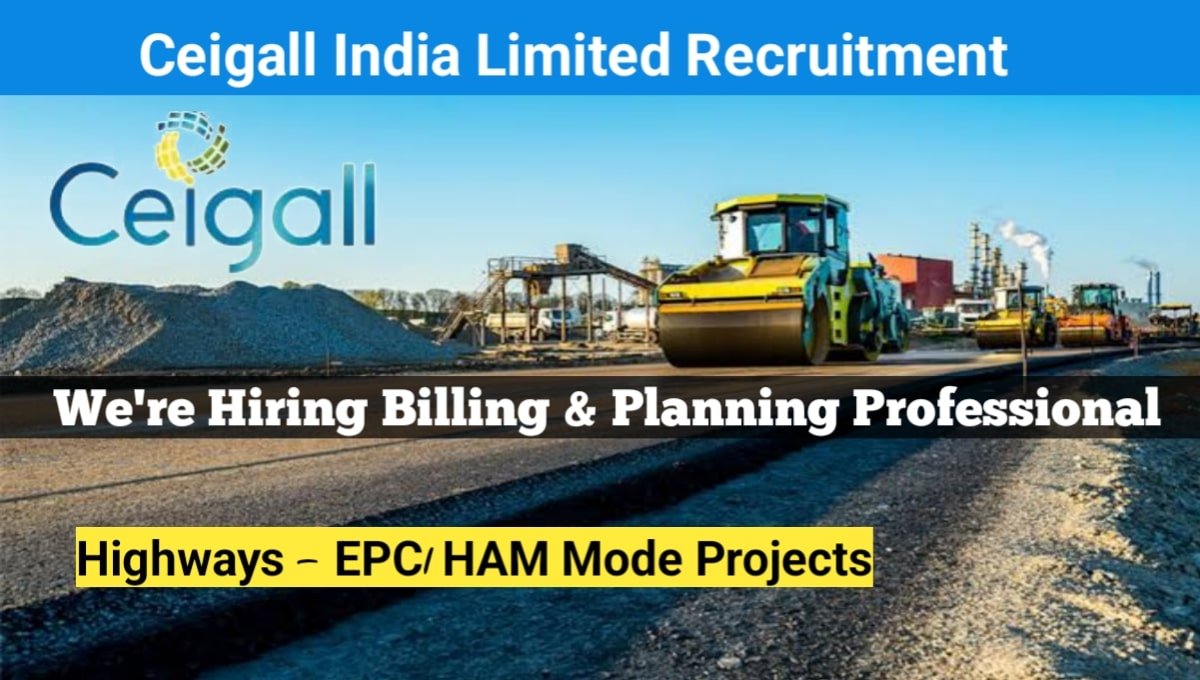 Ceigall India Limited Recruitment