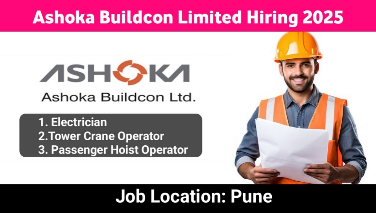 Career Opportunities with Ashoka Buildcon Ltd