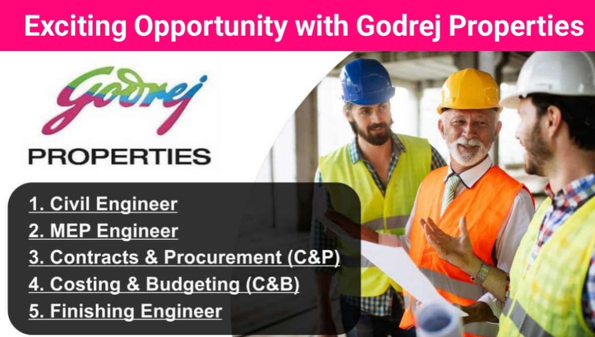 Godrej Properties Job Opening 2025