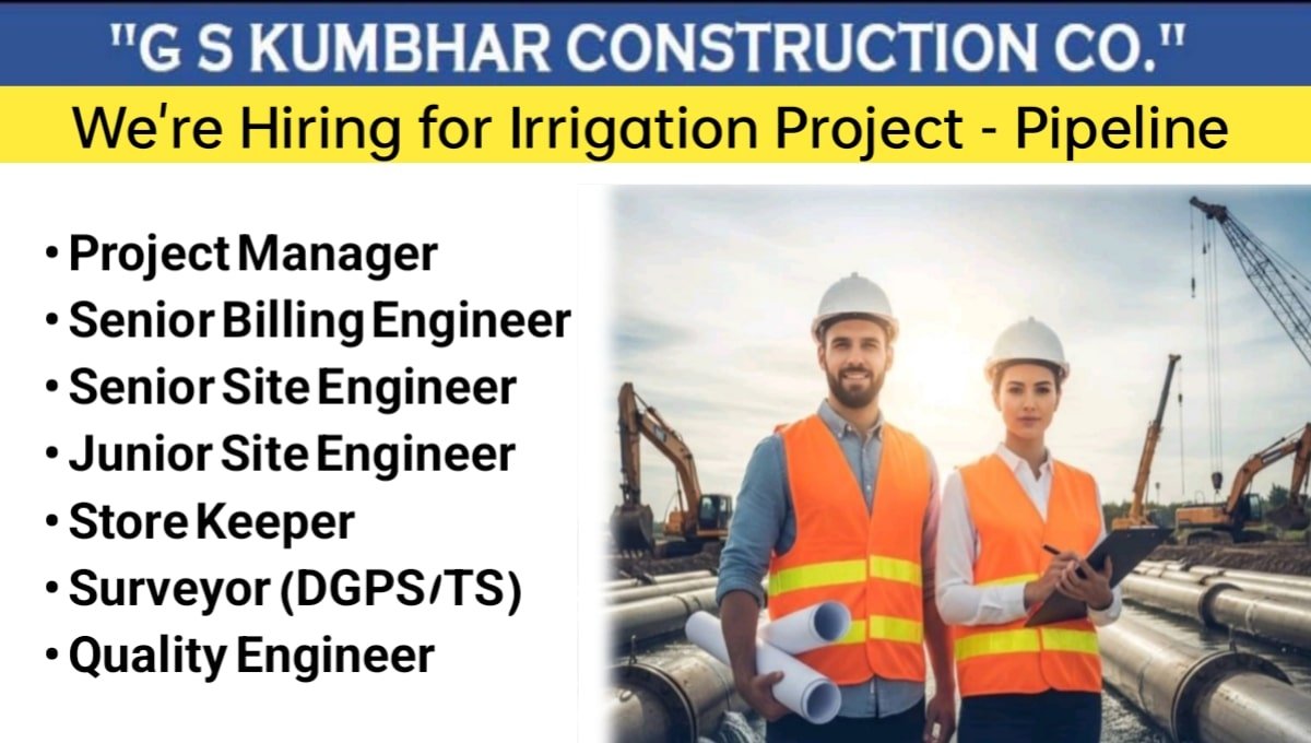 G S Kumbhar Construction Co. Hiring