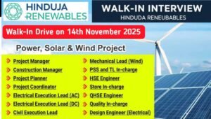 Hinduja Renewables Energy Walk In Drive