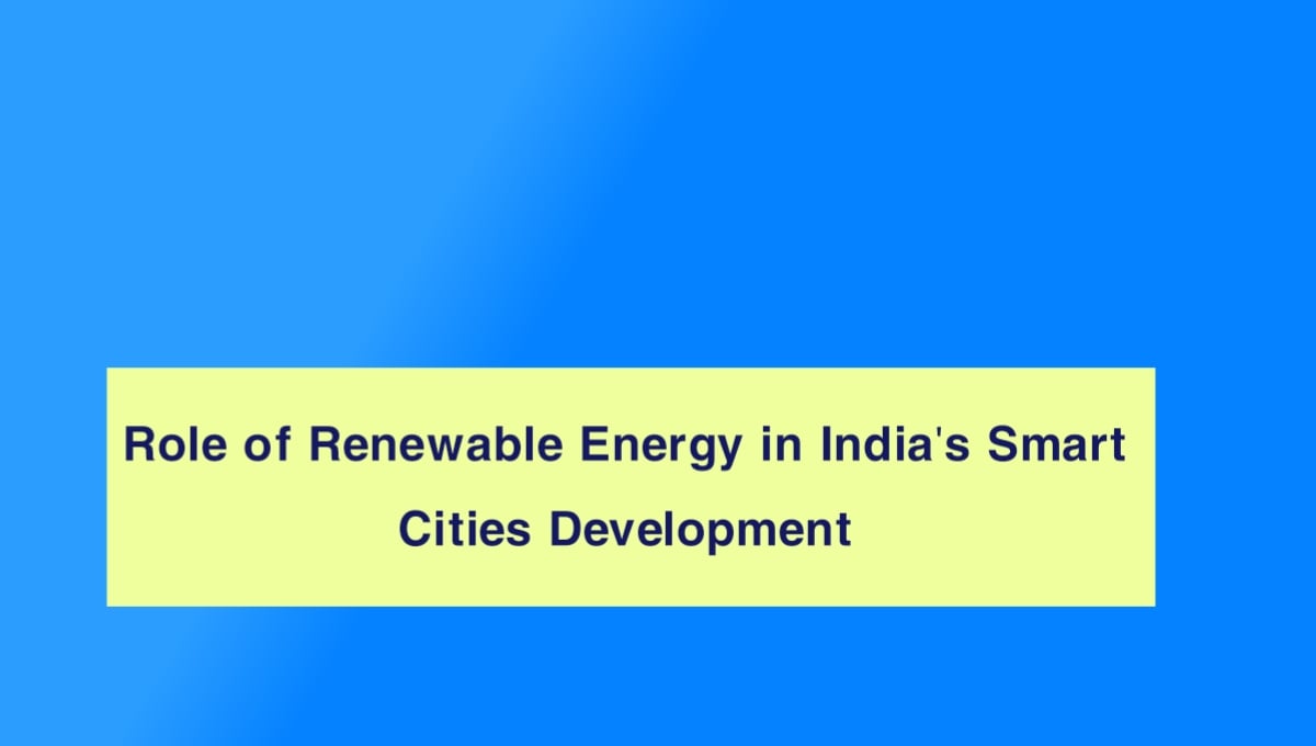 Role of Renewable Energy