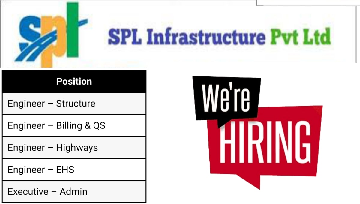 SPL Infrastructure Recruitment 2025