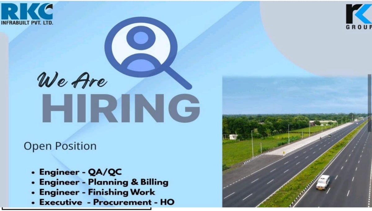 RKC Infrabuilt Recruitment 2025