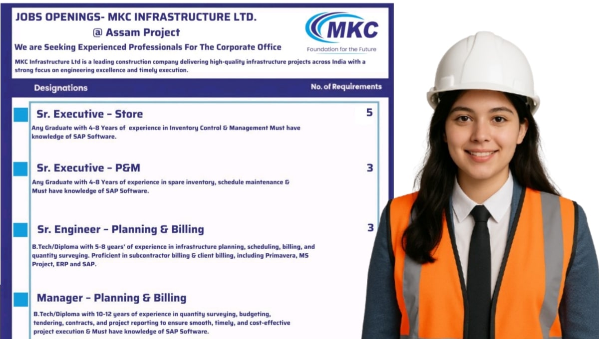 MKC Infrastructure Hiring