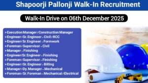 Recruitment Drive Shapoorji Pallonji