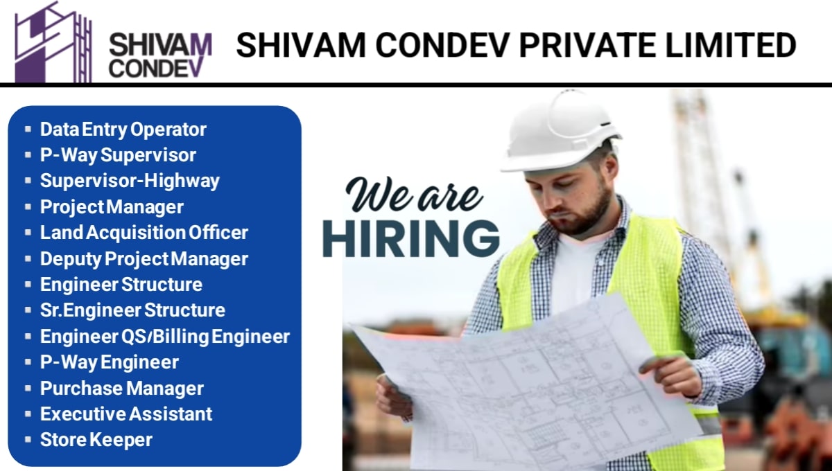 Shivam Condev Pvt Ltd Careers