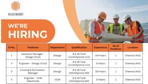 Hild Energy Recruitment
