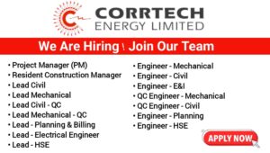 Corrtech Energy Limited Job Vacancy
