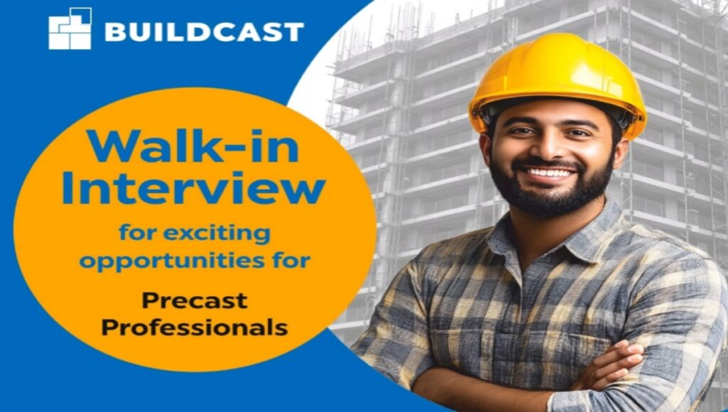 Buildcast Solutions Pvt Ltd Walk-In Interview