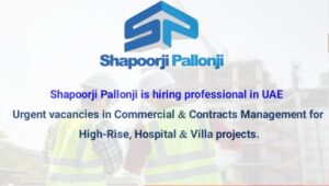 Shapoorji Pallonji is Hiring Professional in UAE