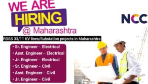NCC Limited Career Opportunities