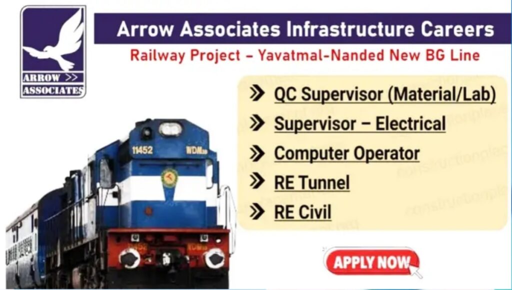Arrow Associates Infrastructure Pvt Ltd Hiring 2026