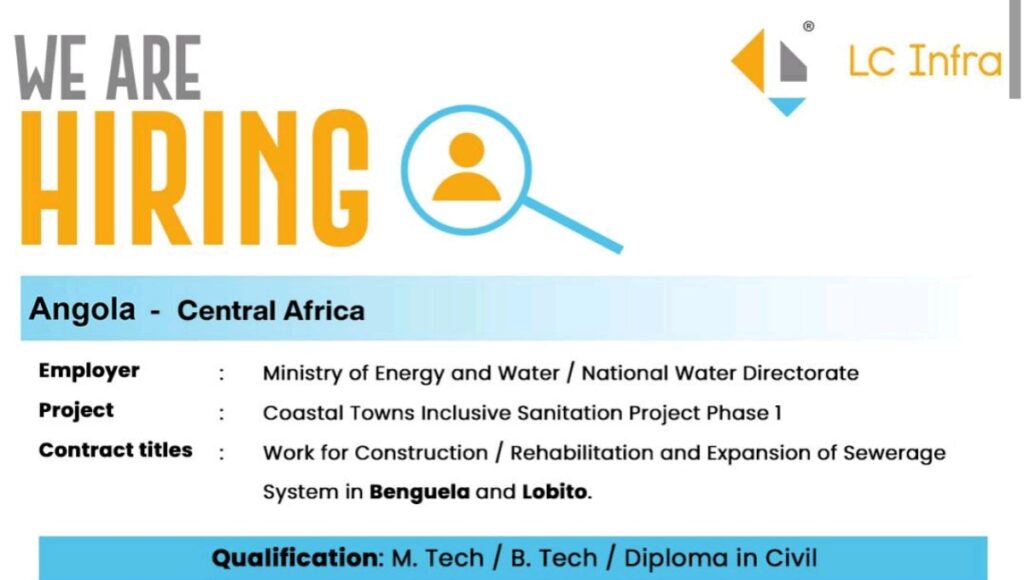 LC Infra Projects Pvt Ltd Hiring 2026