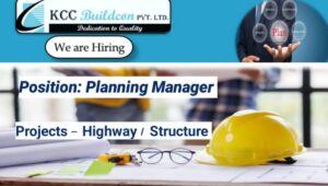 KCC Buildcon Job Vacancy 2026