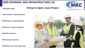 Jobs Openings - MKC Infrastructure Ltd