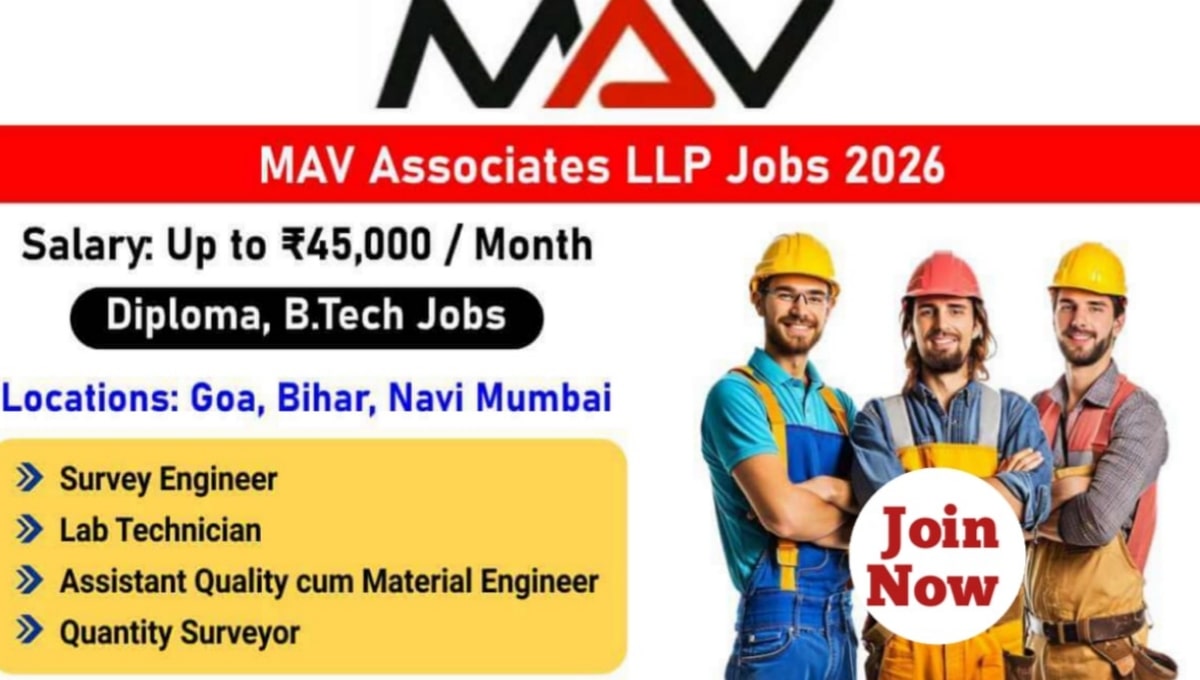 MAV Associates LLP Hiring 2026