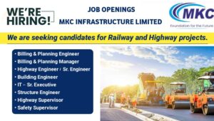 MKC Infrastructure Jobs 2025