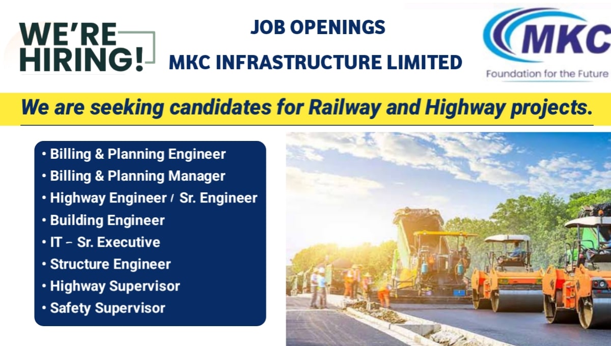 MKC Infrastructure Jobs 2025