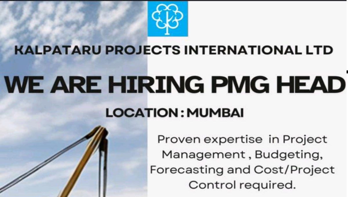 Kalpataru Projects Recruitment 2025