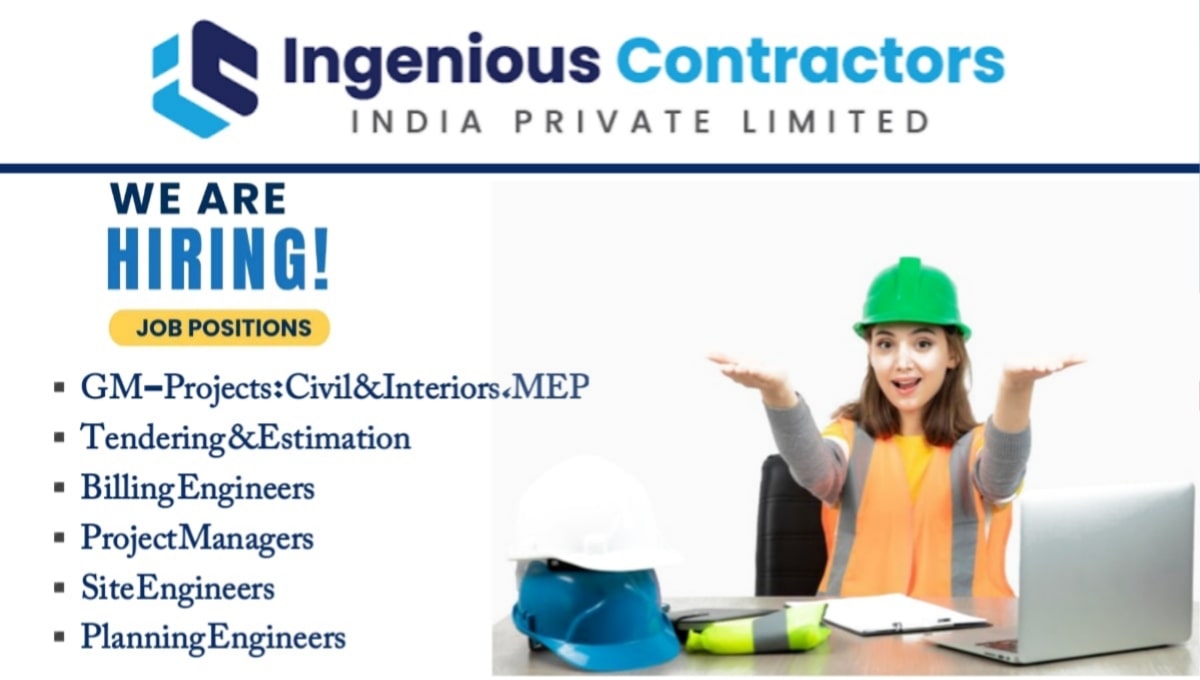 Ingenious Contractors Recruitment 2025